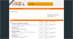 Desktop Screenshot of forum-orange.com